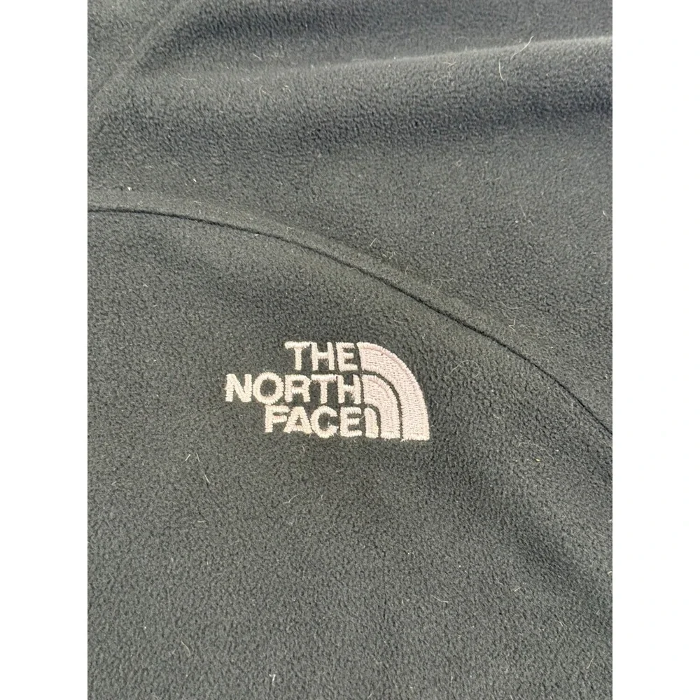 The North Face Mens WindWall Fleece Jacket Black Full Zip AAS2 Size Medium‎